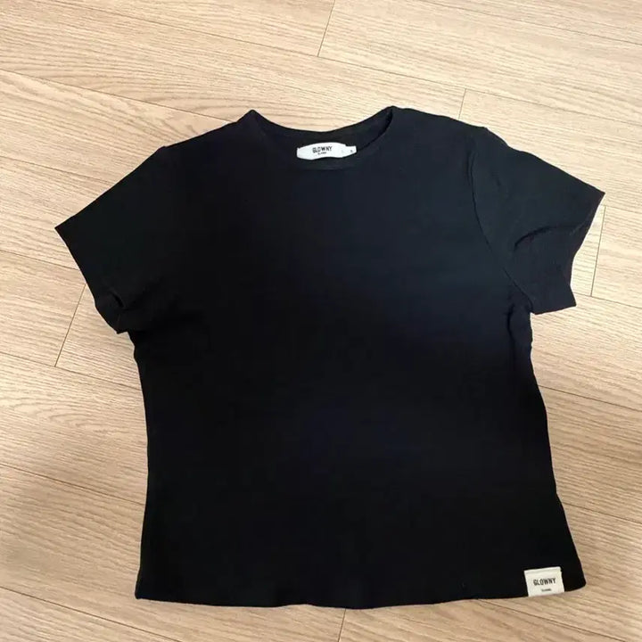 [BUNJANG] Glowny G Baby Tee Black S / 글로니(Glowny) G BABY TEE 지 베이비 티 블랙 s 반팔