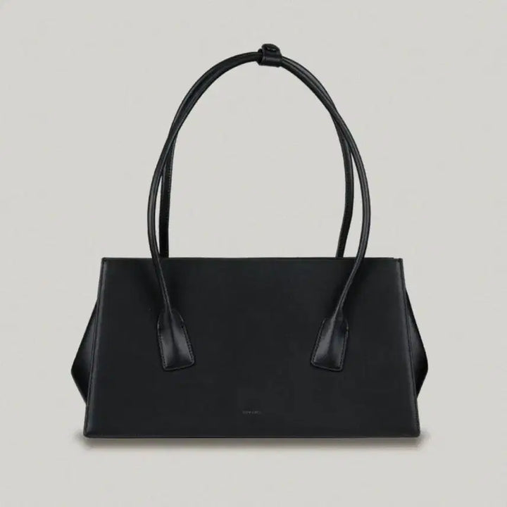 [BUNJANG] Polnuea Boston Bag Black Plain / 폴뉴아 보스턴백 블랙 플레인