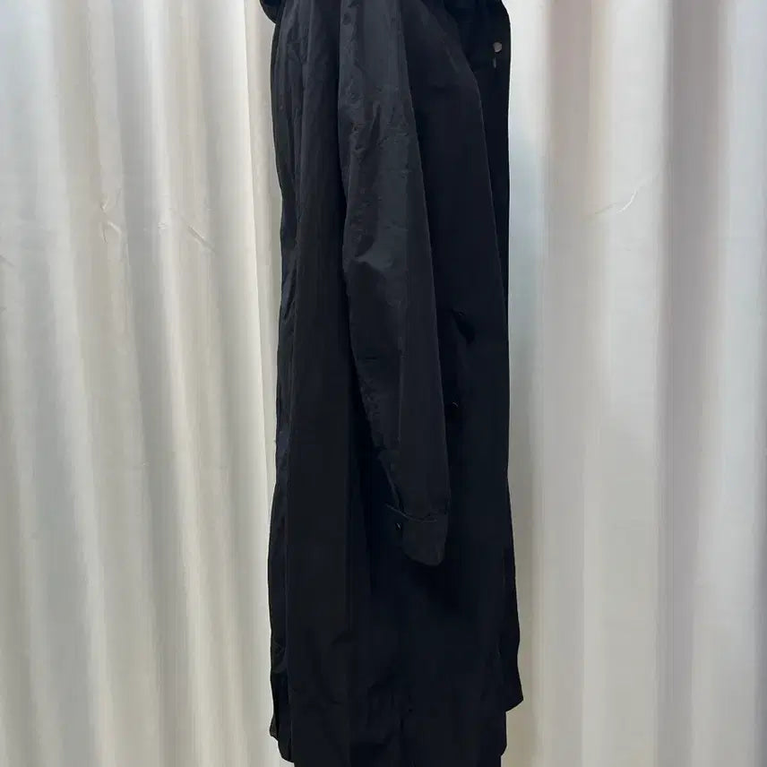[BUNJANG] SJSJ Hooded Long Jacket Black / 한섬 SJSJ 후드 롱자켓 블랙 / 보관만한 새옷급 총장92