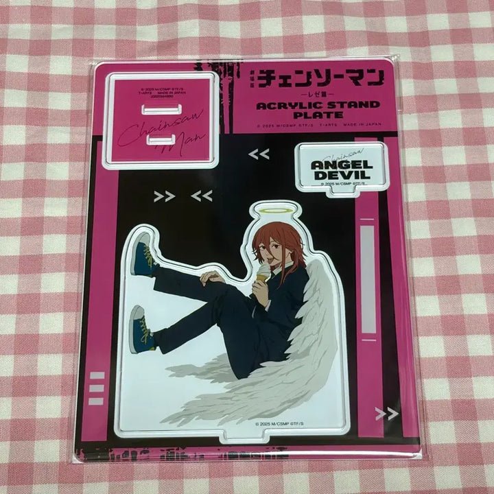 [BUNJANG] Chainsaw Man Angel Devil CREVICE! Acrylic Stand Plate / 체인소맨 천사의 악마 CREVICE! 아크릴 스탠드 플레이트