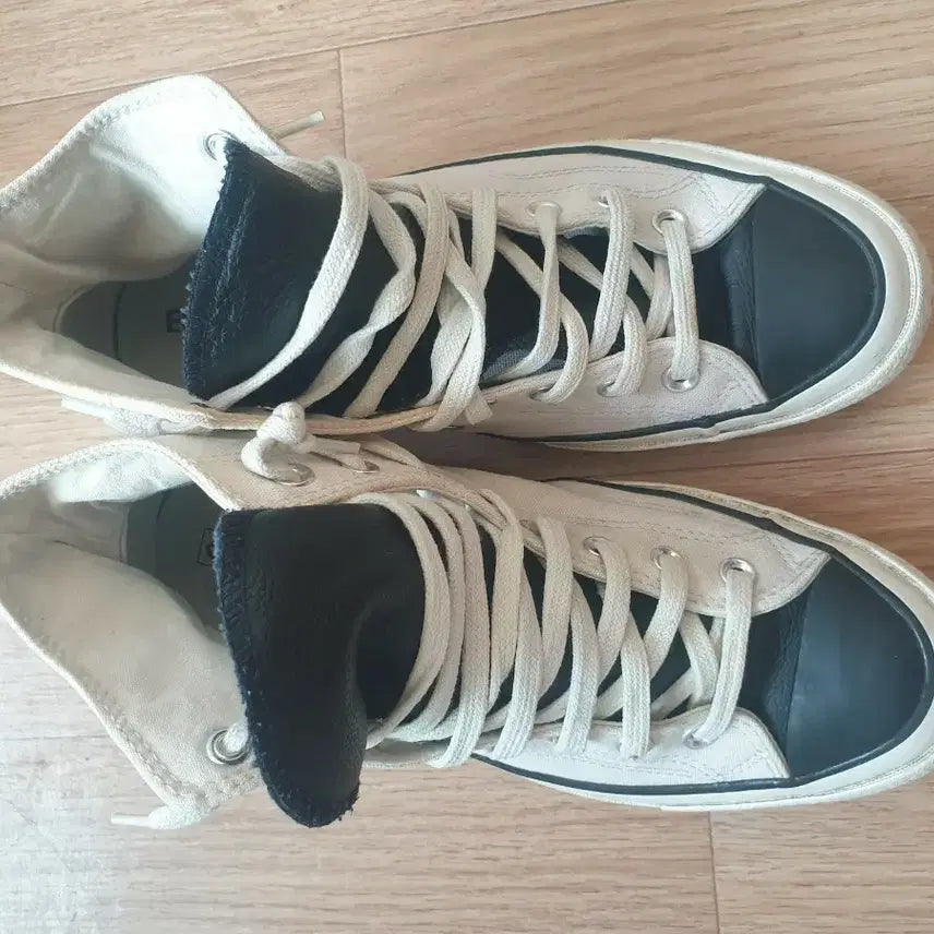 [BUNJANG] Fear of God Essentials x Converse Chuck 70 High Natural Ivory / 피어 오브 갓 에센셜 x 컨버스 척 70 하이