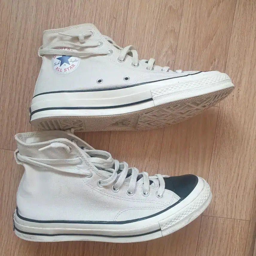 [BUNJANG] Fear of God Essentials x Converse Chuck 70 High Natural Ivory / 피어 오브 갓 에센셜 x 컨버스 척 70 하이