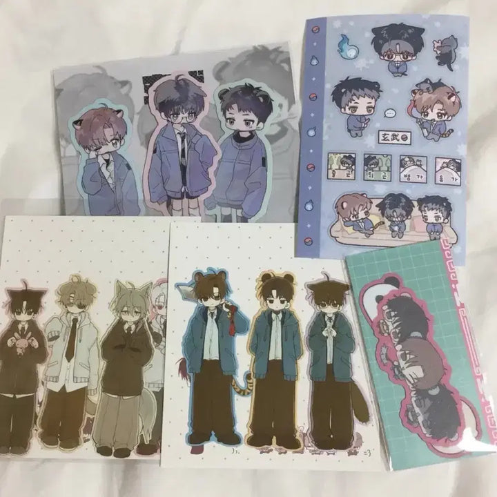[BUNJANG] Gwedam Geul-geun Sticker Bundle Set / 괴출 괴담출근 스티커 일괄 양도 판매 통판 다꾸 스티커 2차굿즈