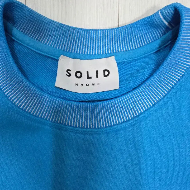 [BUNJANG] SOLID HOMME Dreamful Printing Blue Sweatshirt Size 100 / SOLID옴므 드림풀 프린팅 블루 맨투맨티100