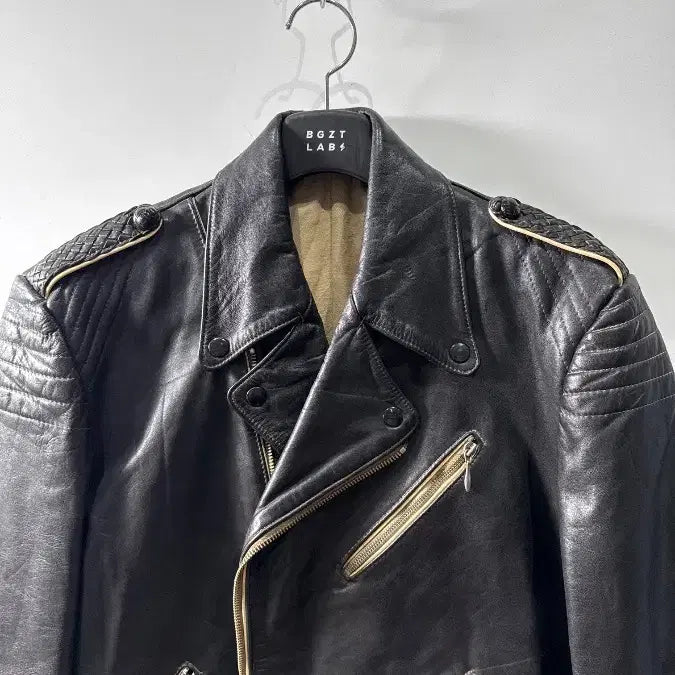 [BUNJANG] Healson Double Collar Biker Jacket / [52] Healson 더블 카라 바이커 자켓
