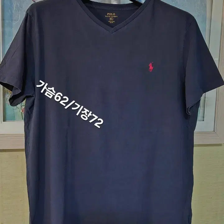 [BUNJANG] Polo Ralph Lauren V-Neck T-Shirt / (105) POLO  정품 브이넥 반팔티