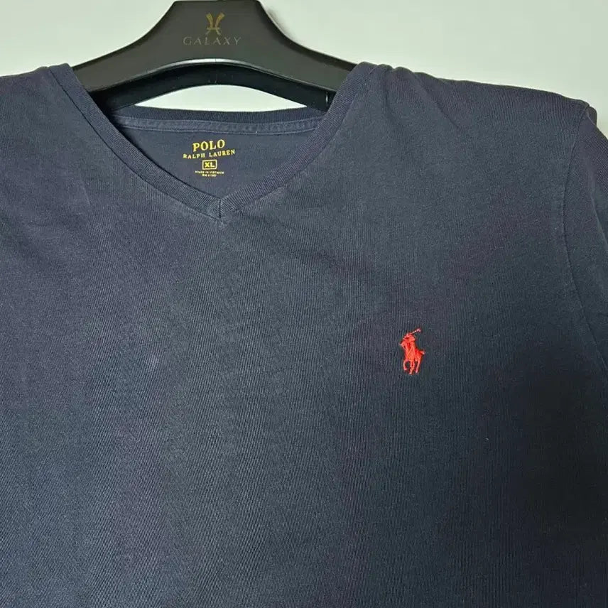 [BUNJANG] Polo Ralph Lauren V-Neck T-Shirt / (105) POLO  정품 브이넥 반팔티