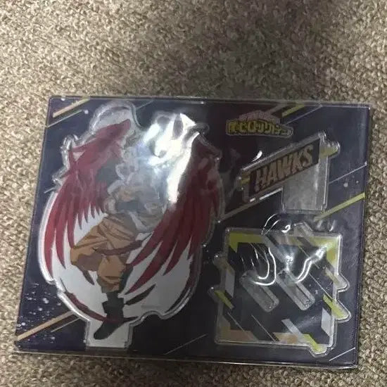 [BUNJANG] My Hero Academia Hawks Acrylic Stand Set (2 Types) / 나의 히어로 아카데미아 호크스 아크릴 스탠드 2종 세트 판매
