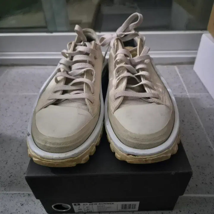 [BUNJANG] Raf Simons RS New Runner Sneakers Ivory / 라프시몬스 RS 뉴러너 스니커즈 아이보리