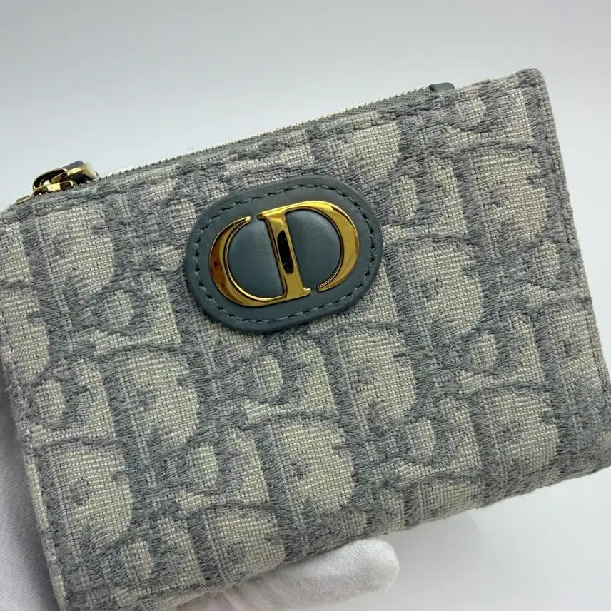 [BUNJANG] Dior 30 Montaigne Dahlia Bi-fold Wallet / 디올 30 몽테뉴 달리아 반지갑