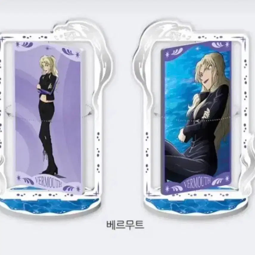 [BUNJANG] Detective Conan: Black Iron Submarine Vermouth Rotating Acrylic Stand (Sealed) / 코난 흑철의어영 베르무트 회전 아크릴 미개봉