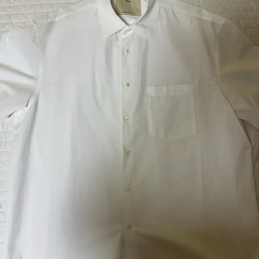 [BUNJANG] Pottery Comfort Short Sleeve Shirt White / 포터리 컴포트 반팔 셔츠 팝니다.