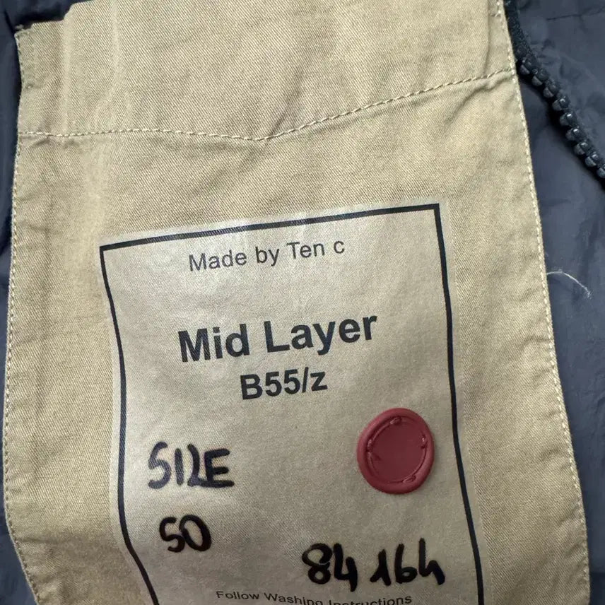 [BUNJANG] Ten C Midlayer Vest 50 Dark Grey / Ten c 미드레이어 조끼 50 다크그레이