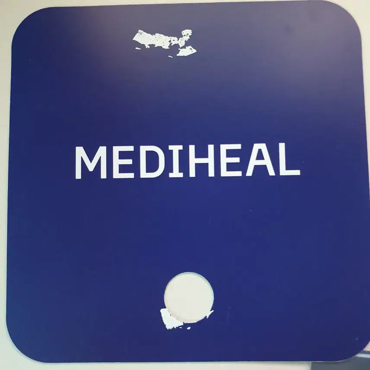 [BUNJANG] Mediheal Photocard Acrylic Fan Set / 반택포 3.5) 메디힐 포카 아크릴 부채 세트