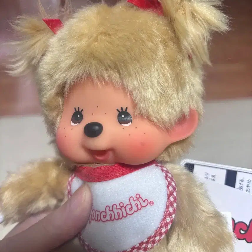 [BUNJANG] Monchhichi Sweet Sugar Pigtails Girl Doll / 몬치치 스위트슈가 양갈래
