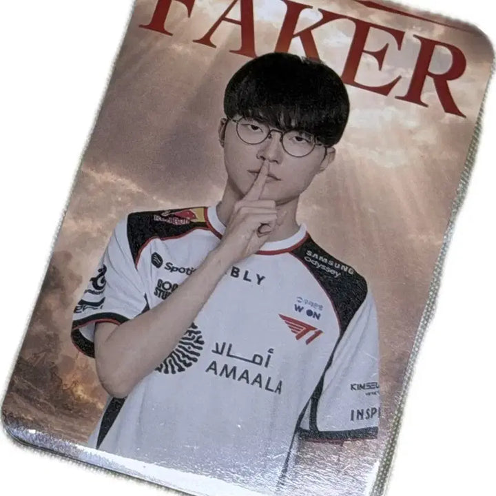 [BUNJANG] T1 Faker Player Photocard / 하이디라오 페이커 선수 포토카드 T1