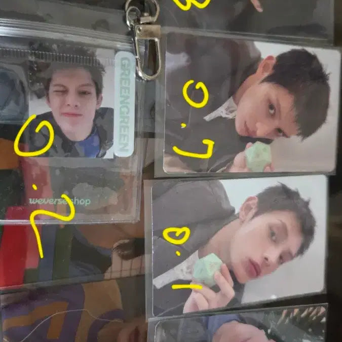 [BUNJANG] Bundle Set James Corliss Dice Version Photocard Lucky Draw POB Album Card / 일괄) 코르티스 제임스 포카 럭드 미공포 앨포 포카 다이스 버전
