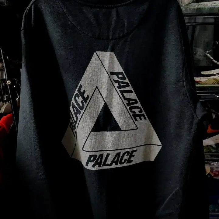 [BUNJANG] Palace 21FW Slub Crewneck Sweatshirt Black L / (미사용) 21FW 팔라스 슬럽 크루넥 맨투맨 블랙 L