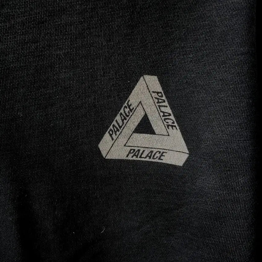 [BUNJANG] Palace 21FW Slub Crewneck Sweatshirt Black L / (미사용) 21FW 팔라스 슬럽 크루넥 맨투맨 블랙 L