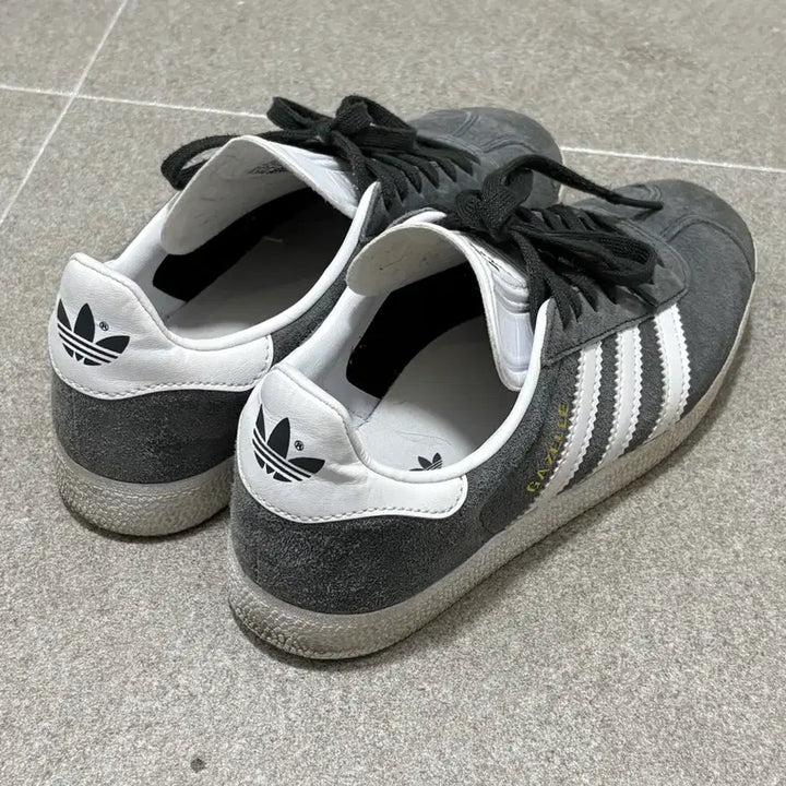 [BUNJANG] Adidas Gazelle Solid Grey Sneakers (225) / 아디다스 가젤 솔리드그레이 225
