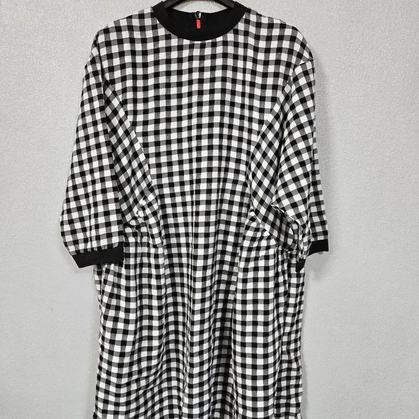 [BUNJANG] Gingham Check Mini Dress / 깅엄체크 지지미면 미니원피스 66