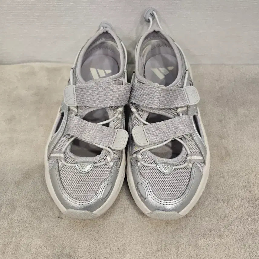 [BUNJANG] Adidas Ozweego Sandals Silver / 거의새거) 아디다스 오즈위브 샌들 225~230