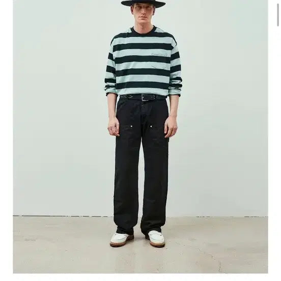 [BUNJANG] Uniform Bridge Double Knee Work Pants Sage Green XL / (멋진맛)유니폼브릿지 xl 더블 니 워크 팬츠 XL 세이지 그린