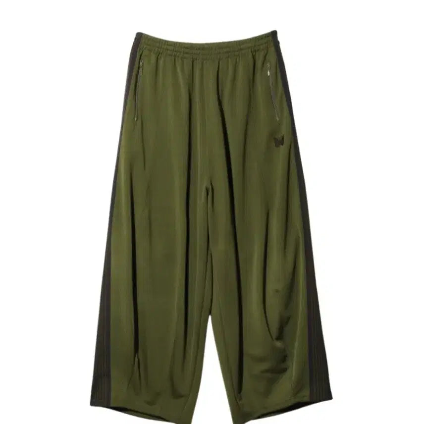 [BUNJANG] Needles H.D. Track Pants Poly Smooth Olive S Size / [S사이즈]니들스 H.D. 트랙 팬츠 폴리 스무스 올리브