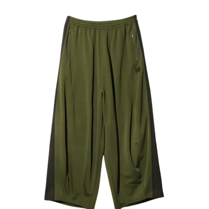 [BUNJANG] Needles H.D. Track Pants Poly Smooth Olive S Size / [S사이즈]니들스 H.D. 트랙 팬츠 폴리 스무스 올리브