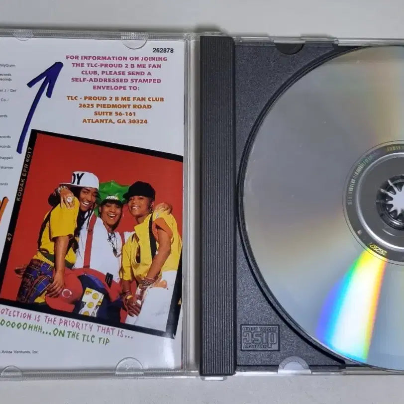 [BUNJANG] TLC 1st Album Unsealed CD / TLC 1집 (개봉 CD)
