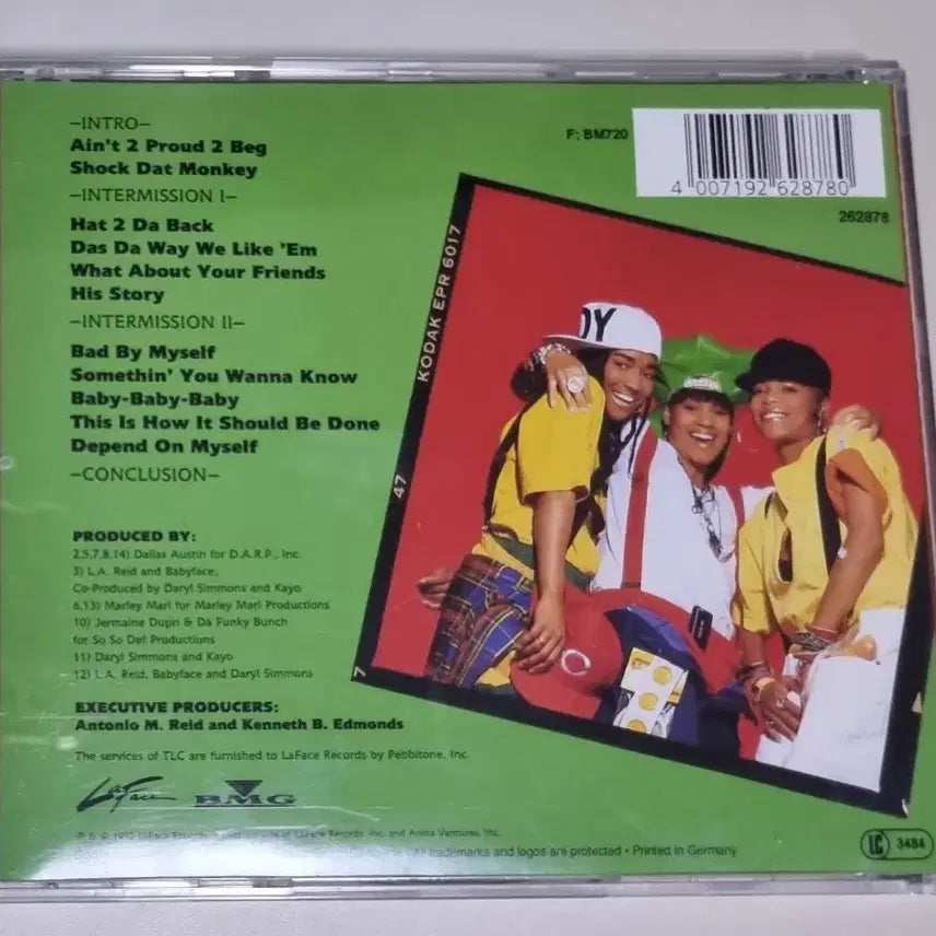 [BUNJANG] TLC 1st Album Unsealed CD / TLC 1집 (개봉 CD)