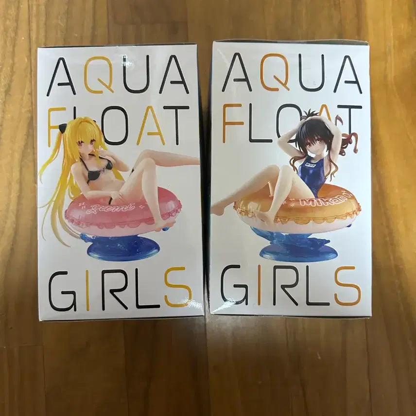 [BUNJANG] To Love Ru Darkness Aqua Float Girls Figures (Set of 2) / 투러브 트러블 다크니스 Aqua Float Girls 피규어 2종일괄