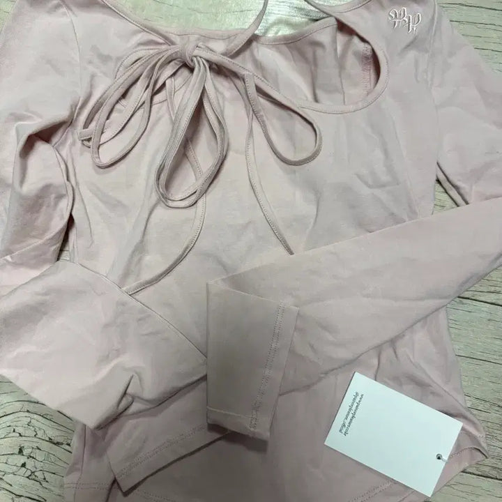 [BUNJANG] Pain Or Pleasure Orchid Long Sleeve Top Pink / 페인오어플레져 ORCHID TOP pink