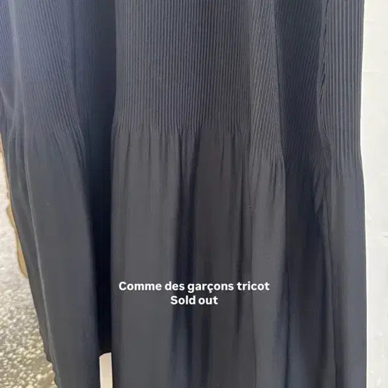 [BUNJANG] Comme des Garçons Tricot Pleated Dress / 꼼데가르송 트리콧 플리츠 원피스