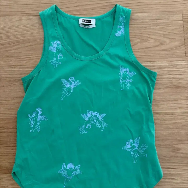 [BUNJANG] EENK Letter U Collection Angel Sleeveless Top / EENK 잉크 LETTER U 컬렉션 엔젤 나시