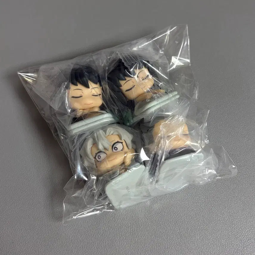 [BUNJANG] Demon Slayer Onemutan Muichiro Sanemi Gacha Figure Bundle Set / 일괄 미개봉 | 귀멸의 칼날 오네무탄 무이치로 사네미 가챠 피규어 귀칼