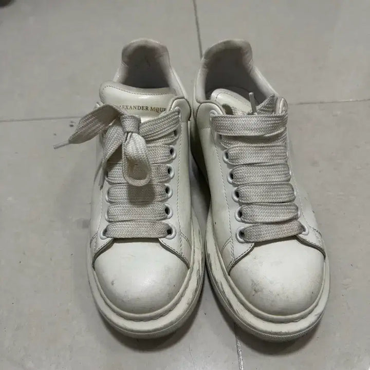 [BUNJANG] Alexander McQueen Oversized Sole Sneakers White Women&