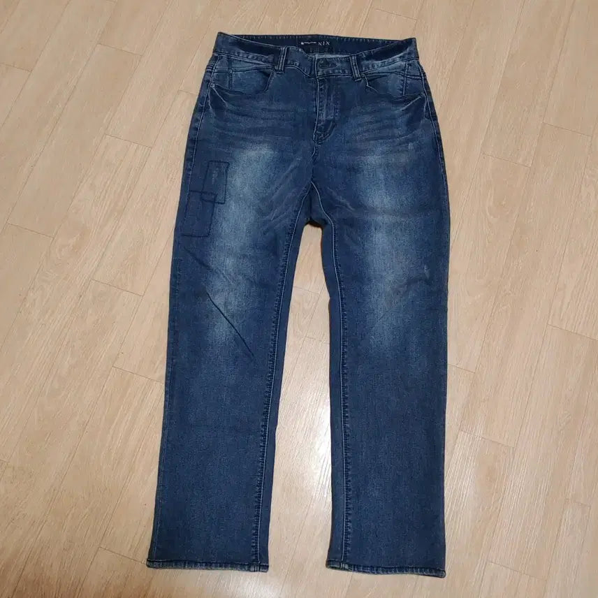 [BUNJANG] NIX Contemporary Fit Washed Denim Jeans / Nix  청바지  데님