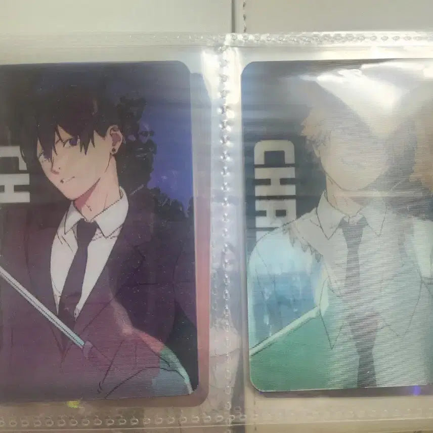 [BUNJANG] Chainsaw Man Denji &amp; Aki Lenticular Card / 덴지, 아키 렌티큘러 판매 합니다!