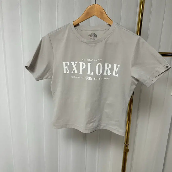 [BUNJANG] The North Face Cropped T-Shirt / 노스페이스 크롭 티셔츠