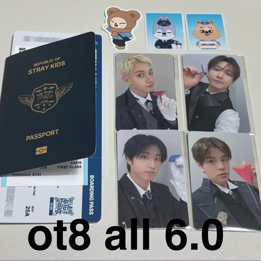 [BUNJANG] Stray Kids Popup MD Photocard OT8 / 스트레이키즈 스키즈 스키주 팝업 엠디 4만원 온라인 포카 ot8