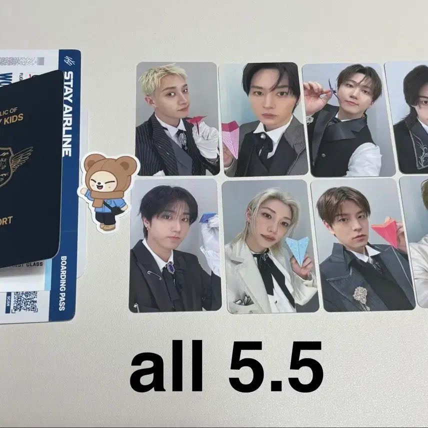[BUNJANG] Stray Kids Popup MD Photocard OT8 / 스트레이키즈 스키즈 스키주 팝업 엠디 4만원 온라인 포카 ot8
