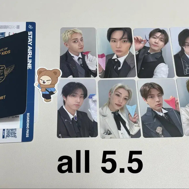 [BUNJANG] Stray Kids Popup MD Photocard OT8 / 스트레이키즈 스키즈 스키주 팝업 엠디 4만원 온라인 포카 ot8