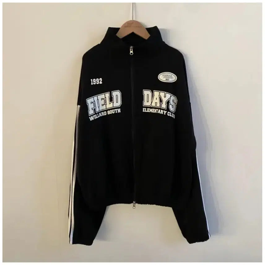 [BUNJANG] Ablly Two-Way Zip-Up Black / 에이블리 투웨이집업 블랙