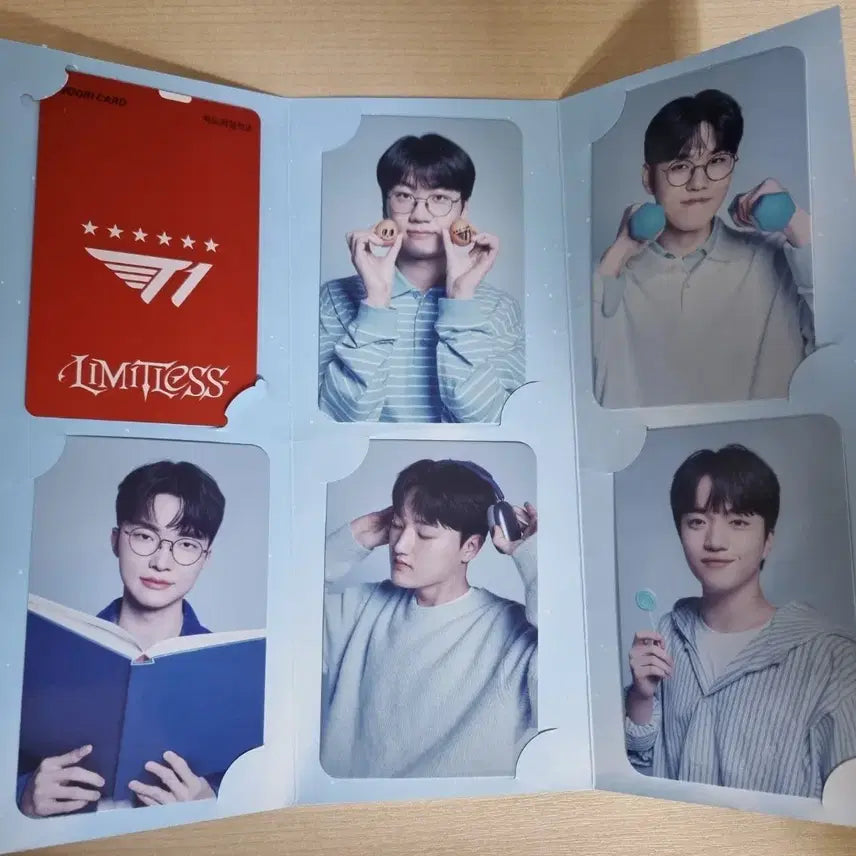[BUNJANG] T1 Woori Card Photocard Collection Set / 티원 T1 우리카드 포토카드 소장용카드 풀세트