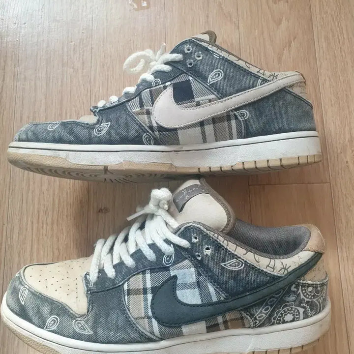 [BUNJANG] Nike SB Dunk Low Paisley Check / 나이키 덩크 로우 SB 페이즐리 체크