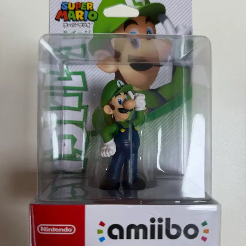 [BUNJANG] Nintendo Amiibo Luigi Figure / 닌텐도 아미보 정품 피규어 루이지
