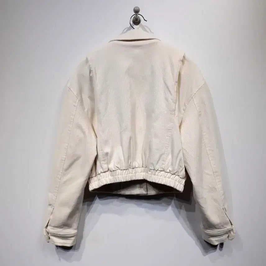 [BUNJANG] NOMELET Magnolia Crop Jacket Cream / 노멜렛(NOMELET)매그놀리아 크롭 자켓 크림