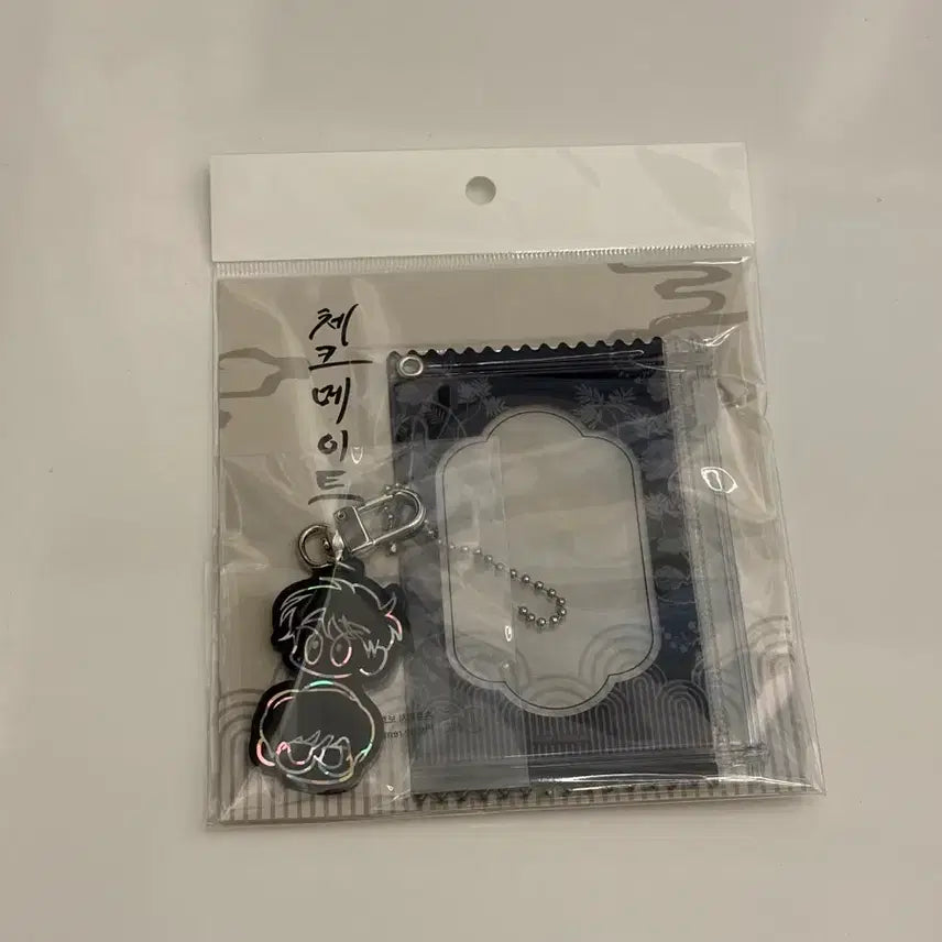 [BUNJANG] Checkmate Gunshin Biyeon Photocard Holder &amp; Keychain / bl 모펀 체크메이트 군신비연 포토카드 홀더 키링