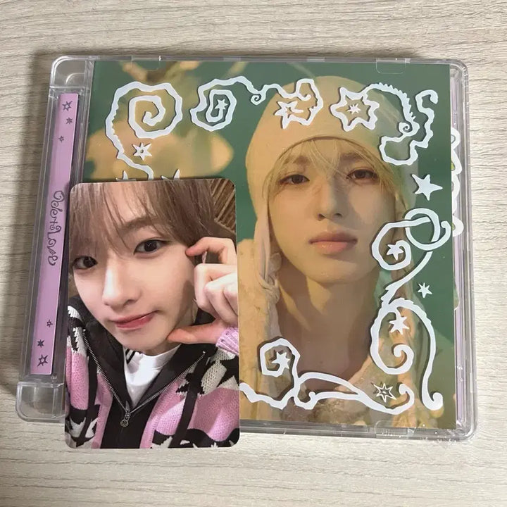 [BUNJANG] NCT WISH Sakuya Set Apple Music Lucky Draw Photocard Sealed Album / 미개봉앨범+럭드) 엔시티 위시 사쿠야 세트 애플뮤직 럭드 포카